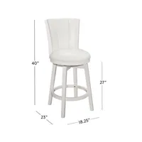 Gianna Counter Height Swivel Bar Stool