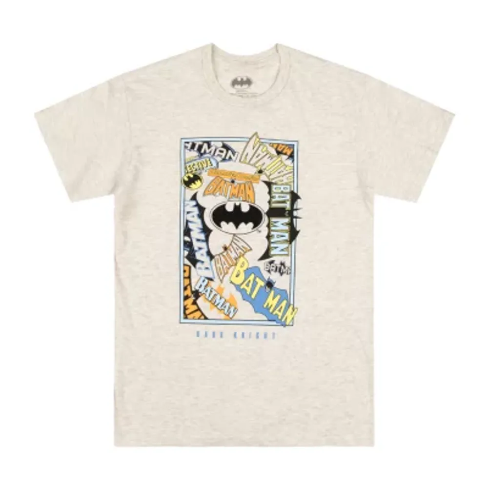 Little & Big Boys Crew Neck Short Sleeve Batman Graphic T-Shirt