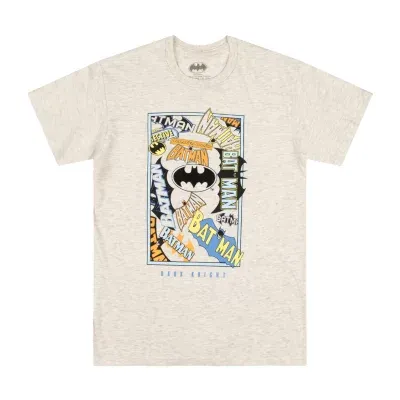 Little & Big Boys Crew Neck Short Sleeve Batman Graphic T-Shirt