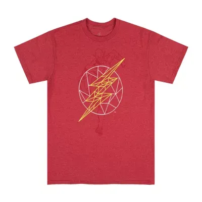 Little & Big Boys Crew Neck Short Sleeve The Flash Graphic T-Shirt