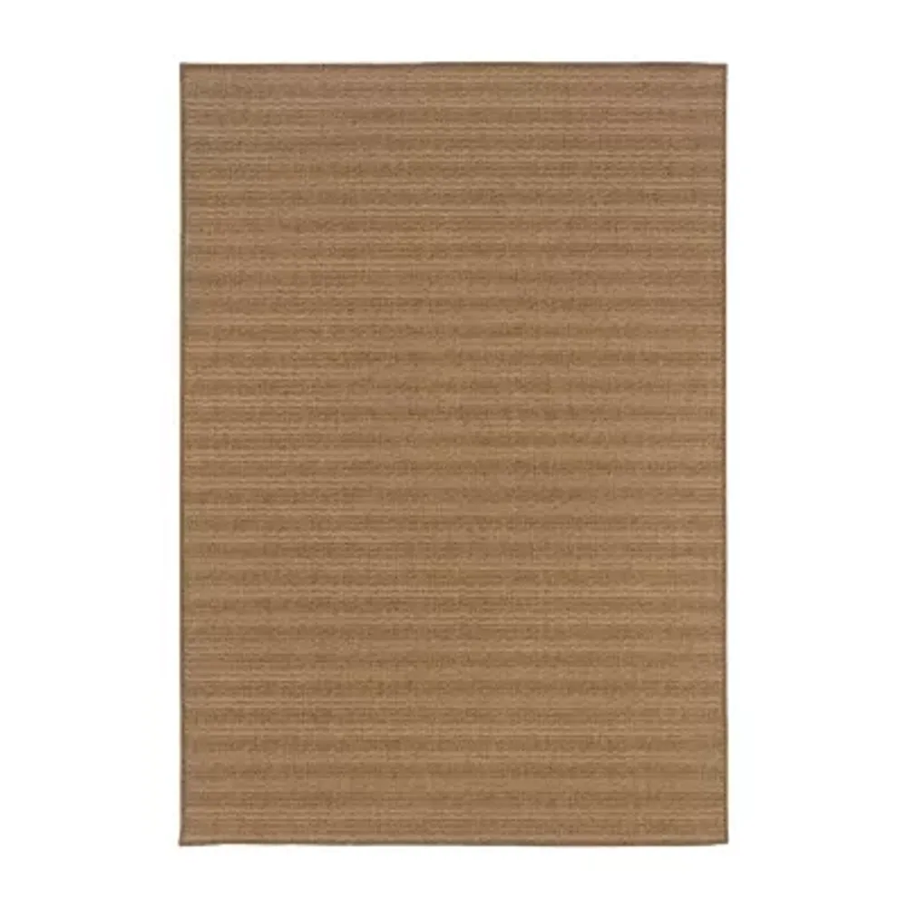 Covington Home Kehlani Tonal Stripe Indoor Outdoor Rectangular Accent Rug