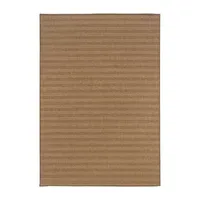 Covington Home Kehlani Tonal Stripe Indoor Outdoor Rectangular Accent Rug