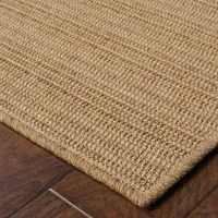 Covington Home Kehlani Tonal Stripe Indoor Outdoor Rectangular Accent Rug