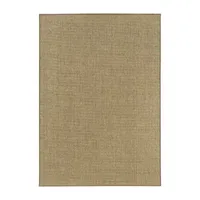 Covington Home Kehlani Flat Woven Solid Indoor Outdoor Rectangular Accent Rug