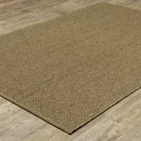 Covington Home Kehlani Panama Weave Indoor Outdoor Rectangular Accent Rug