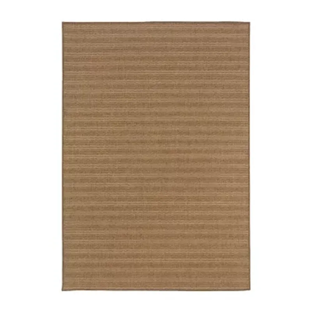 Covington Home Kehlani Tonal Stripe Indoor Outdoor Rectangular Area Rug