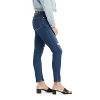 Levi's Womens High Rise 721 Slim Fit Skinny Fit Jean