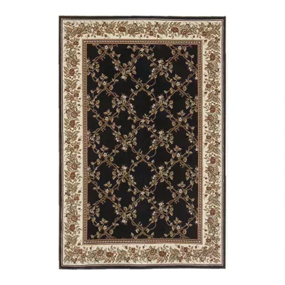 Radici Noble Scroll 39"X64" Traditional Oriental Accent Rug