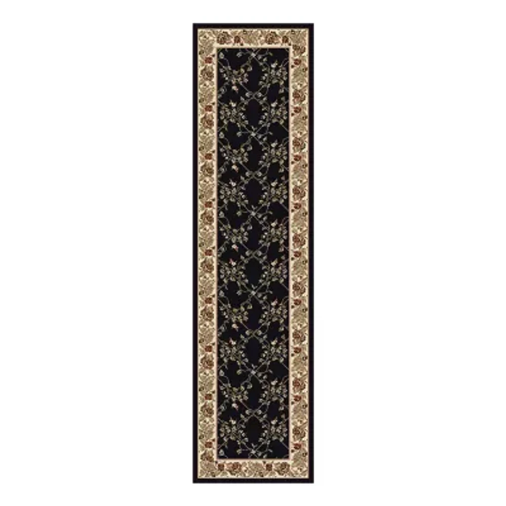 Radici Noble Scroll 26"X96" Traditional Oriental Runner