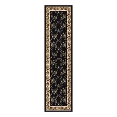 Radici Noble Scroll 26"X96" Traditional Oriental Runner