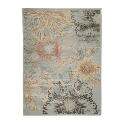 Radici Garda Modern Abstract Floral 39"X60" Indoor Rectangular Accent Rug