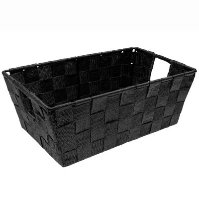 Simplify Small Woven Strap Bin