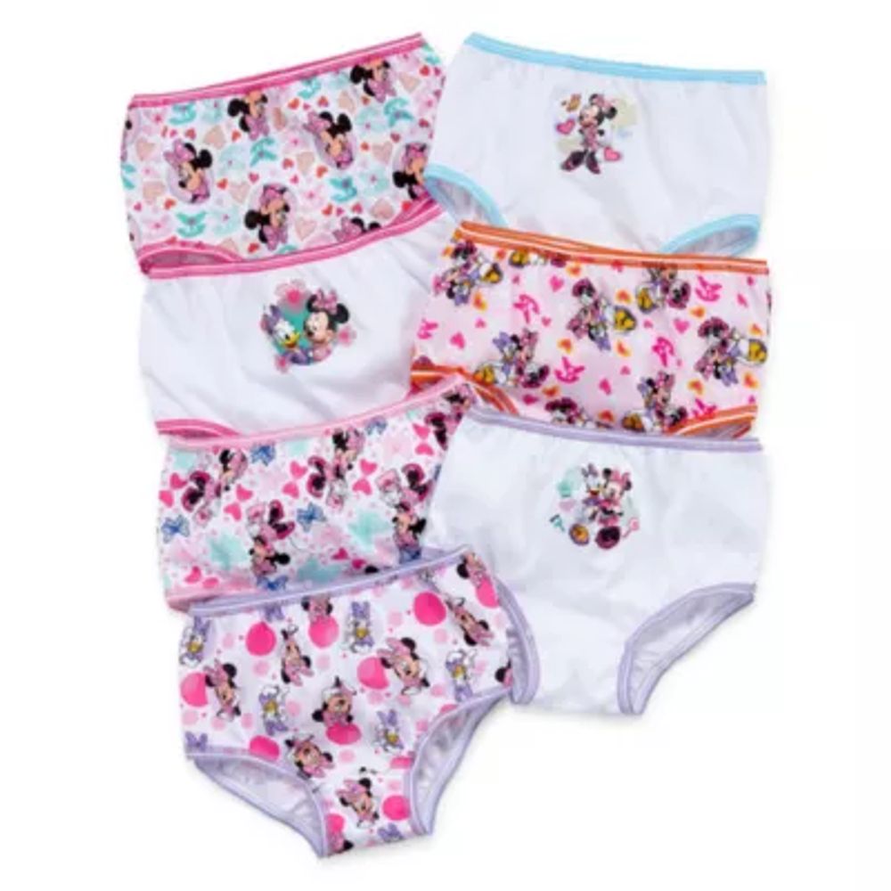 Minnie Mouse Toddler Girls Panty 7Pack – Baby Beanz Boutique 👶🏽💚