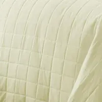Casual Comfort Premium Ultra Soft Square Pattern Quilted Coverlet Set