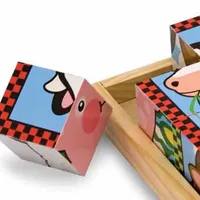 Melissa & Doug® Farm Cube Puzzle