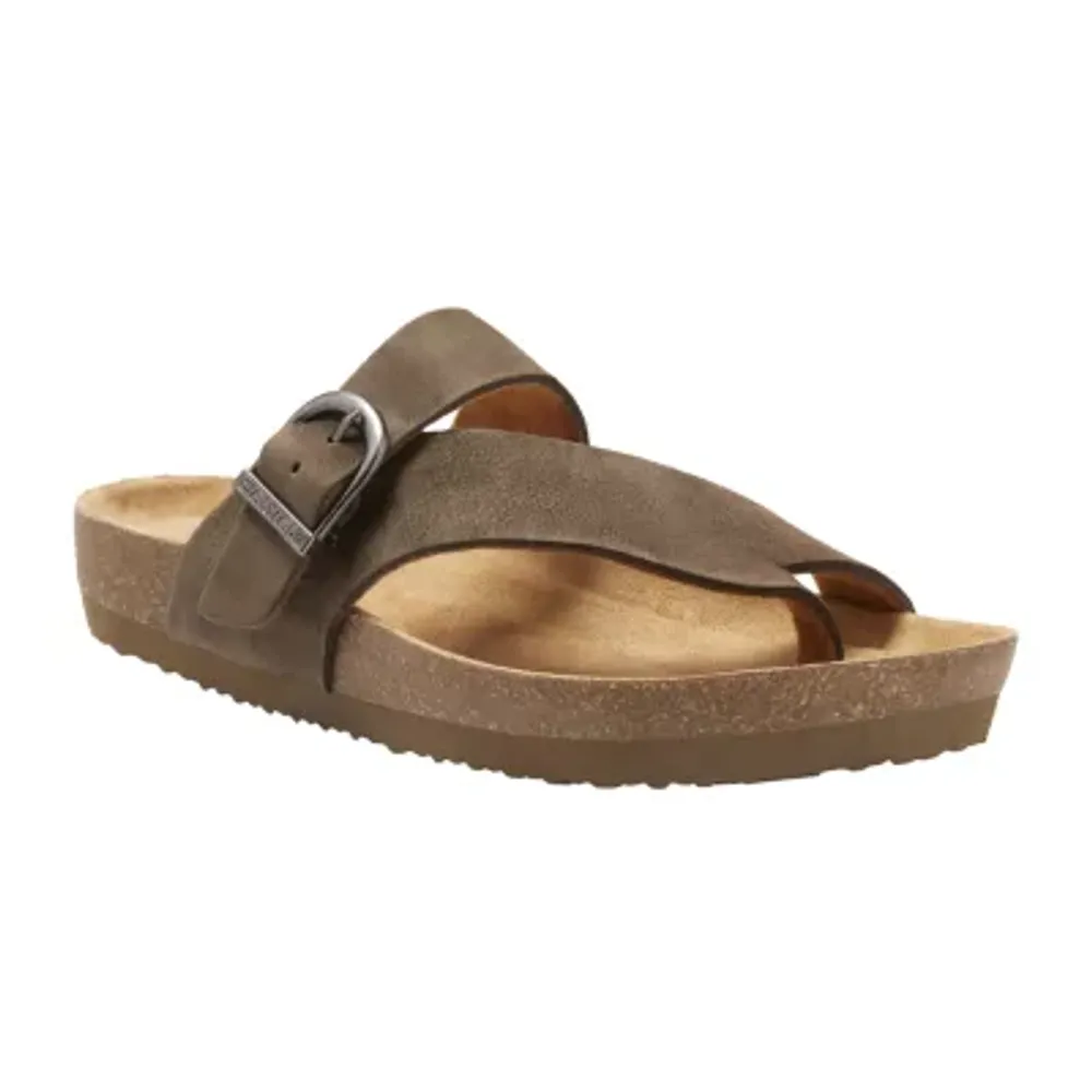 Eastland Womens Shauna Adjustable Strap Flat Sandals