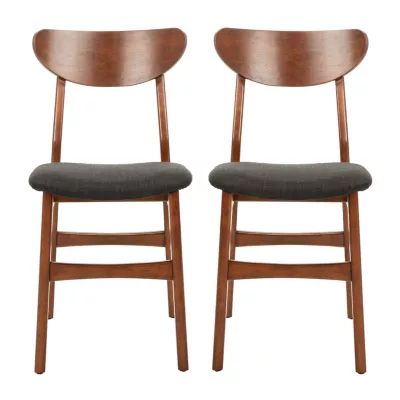 Lucca Dining Collection 2-pc. Upholstered Side Chair