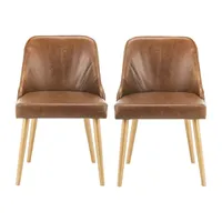 Lulu Faux Leather Upholstered Dining Chair