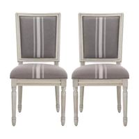 Buchanan Linen Upholstered Side Chair