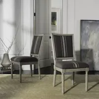 Buchanan Linen Upholstered Side Chair