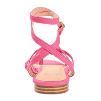 Journee Collection Womens Indee Strap Sandals