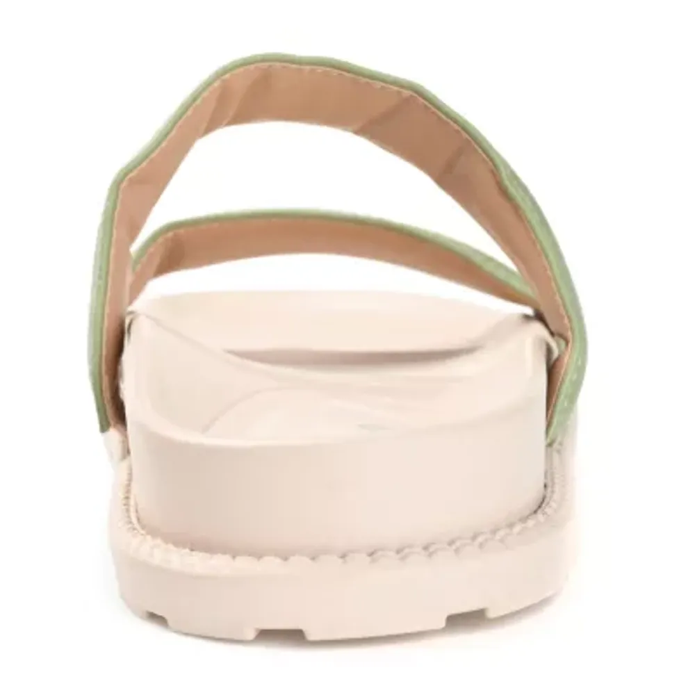 Journee Collection Womens Stellina Slide Sandals
