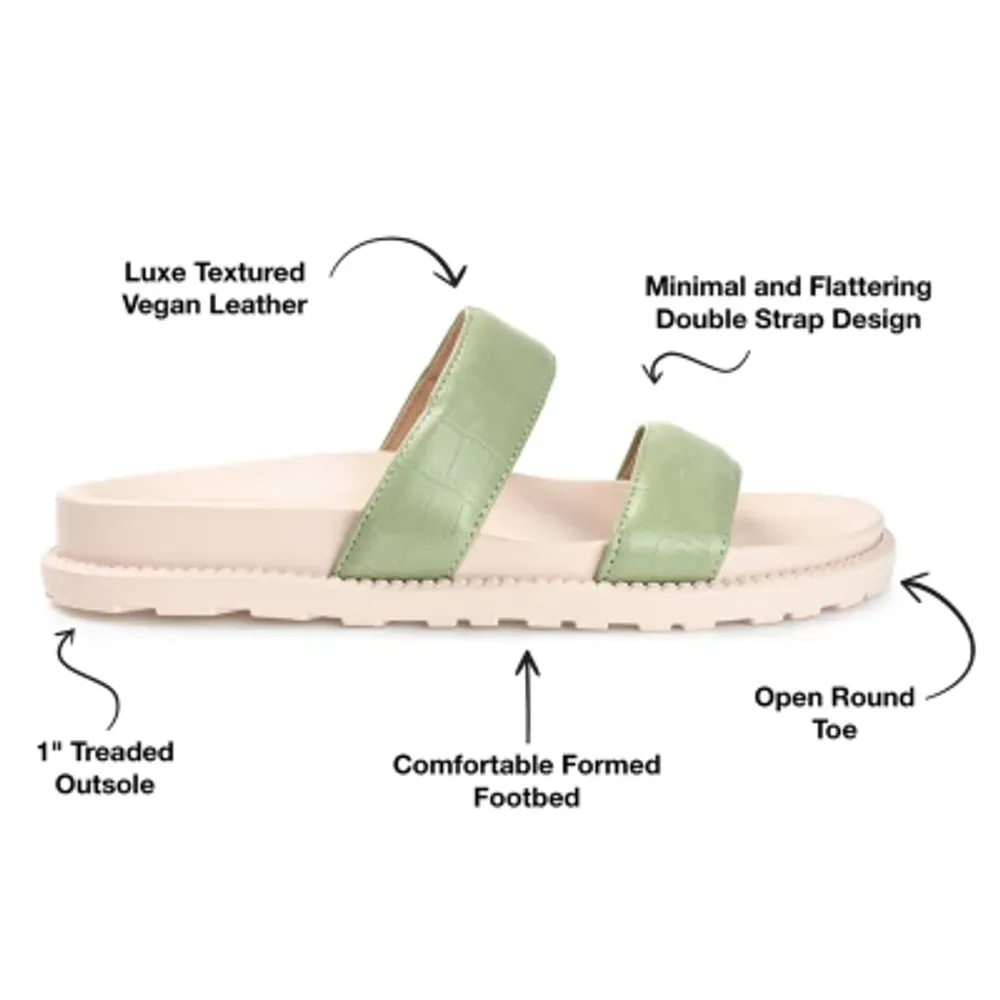 Journee Collection Womens Stellina Slide Sandals