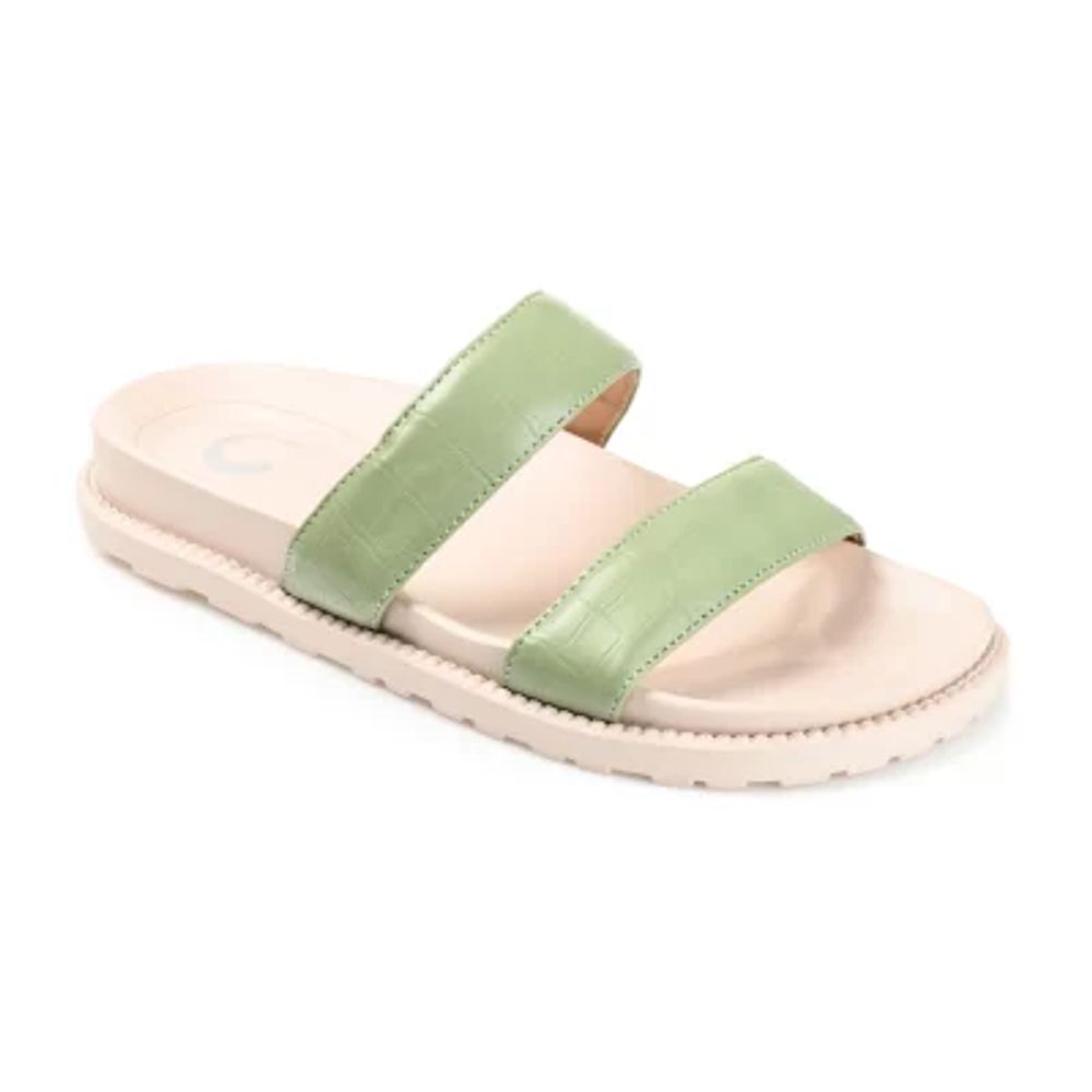 Journee Collection Womens Stellina Slide Sandals