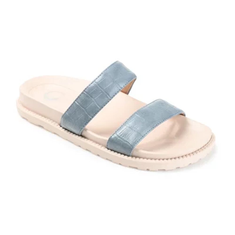 Journee Collection Womens Stellina Slide Sandals