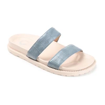 Journee Collection Womens Stellina Slide Sandals