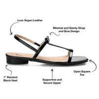 Journee Collection Womens Zaidda Flat Sandals