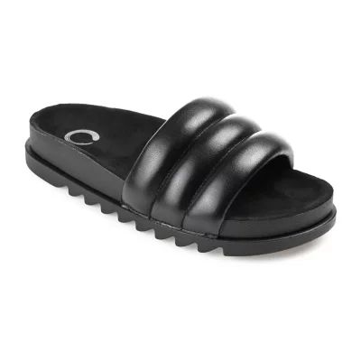 Journee Collection Womens Lazro Slide Sandals