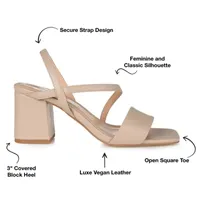 Journee Collection Womens Lirryc Heeled Sandals