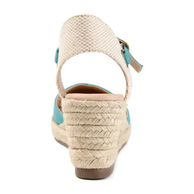 Journee Collection Women's Ashlyn Tru Comfort Foam Espadrille Wedge Sandals