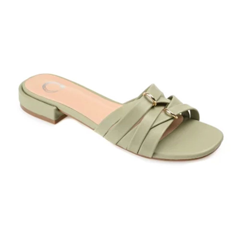 Journee Collection Womens Avrry Slide Sandals