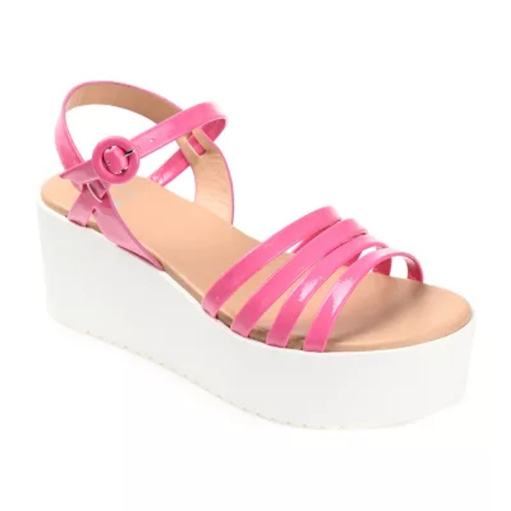 Journee Collection Womens Miragge Strap Sandals