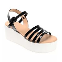 Journee Collection Womens Miragge Strap Sandals