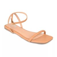 Journee Collection Womens Veena Adjustable Strap Flat Sandals