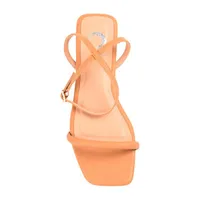 Journee Collection Womens Veena Adjustable Strap Flat Sandals