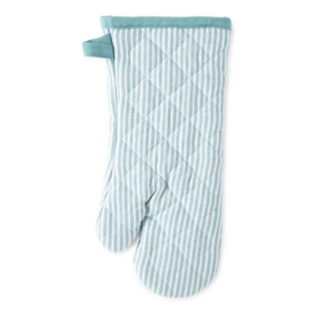 Cooks Stripe Oven Mitt