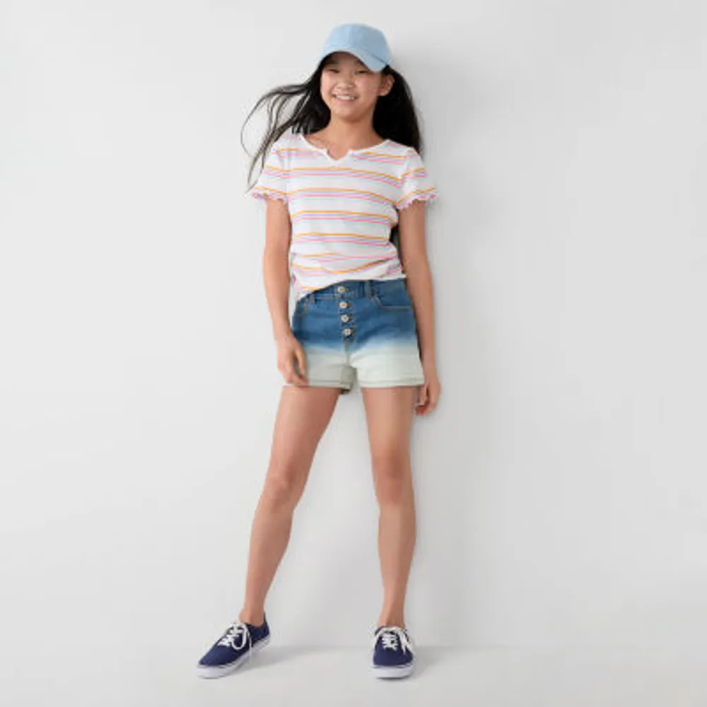 Thereabouts Little & Big Girls Denim Short