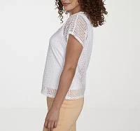 Hearts Of Palm Womens V Neck Short Sleeve T-Shirt