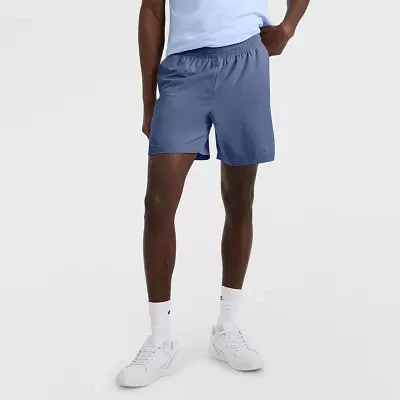 Champion 7 Inch Mens Mid Rise Moisture Wicking Workout Shorts