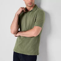 Frye and Co. Mens Regular Fit Short Sleeve Polo Shirt
