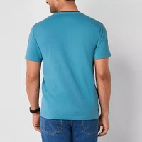 U.S. Polo Assn. Stretch Tipped Mens V Neck Short Sleeve T-Shirt