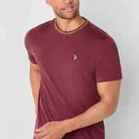 U.S. Polo Assn. Stretch Tipped Mens Crew Neck Short Sleeve T-Shirt