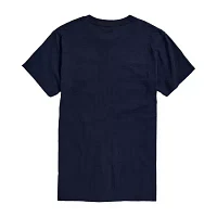 Big and Tall Mens Crew Neck Short Sleeve Classic Fit Americana Graphic T-Shirt