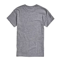 Big and Tall Mens Crew Neck Short Sleeve Classic Fit Americana Mickey Mouse Graphic T-Shirt