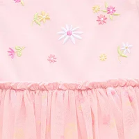 Okie Dokie Baby Girls Short Sleeve A-Line Dress