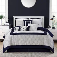 Stratford Park Aileen 7-pc. Geometric Lightweight Comforter Set